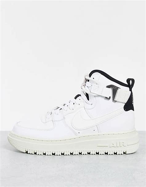 nike air force utility weiß asos|Nike Air Force 1 Hi utility trainers in off white .